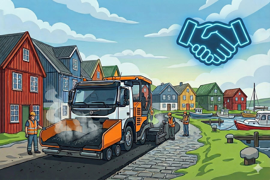 Asfaltsætlan - samstarvarar