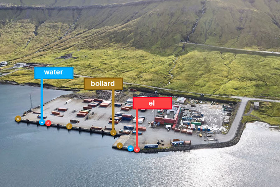 Havnarkort (umsiting)